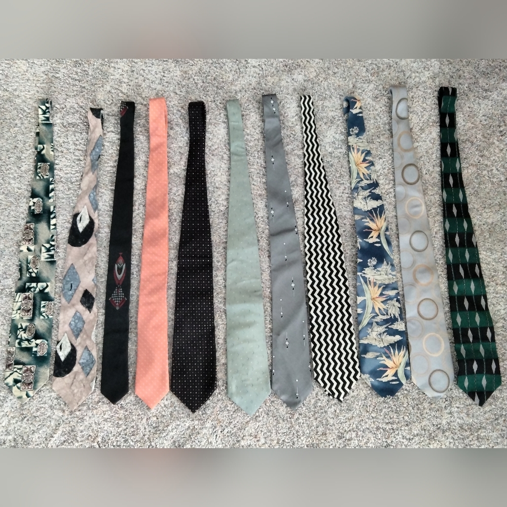 Men's Ties Set Of Set Of 11